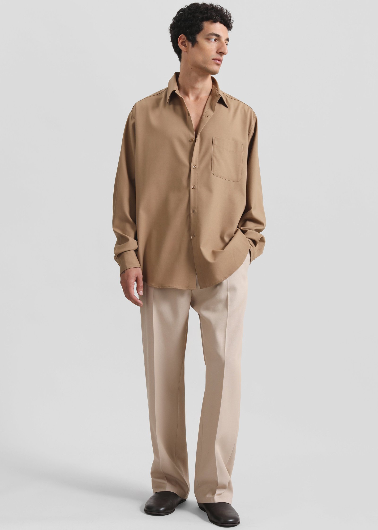 SINCLAIR-NECK-TIE-SHIRT-CAMEL-GABRIEL-00201